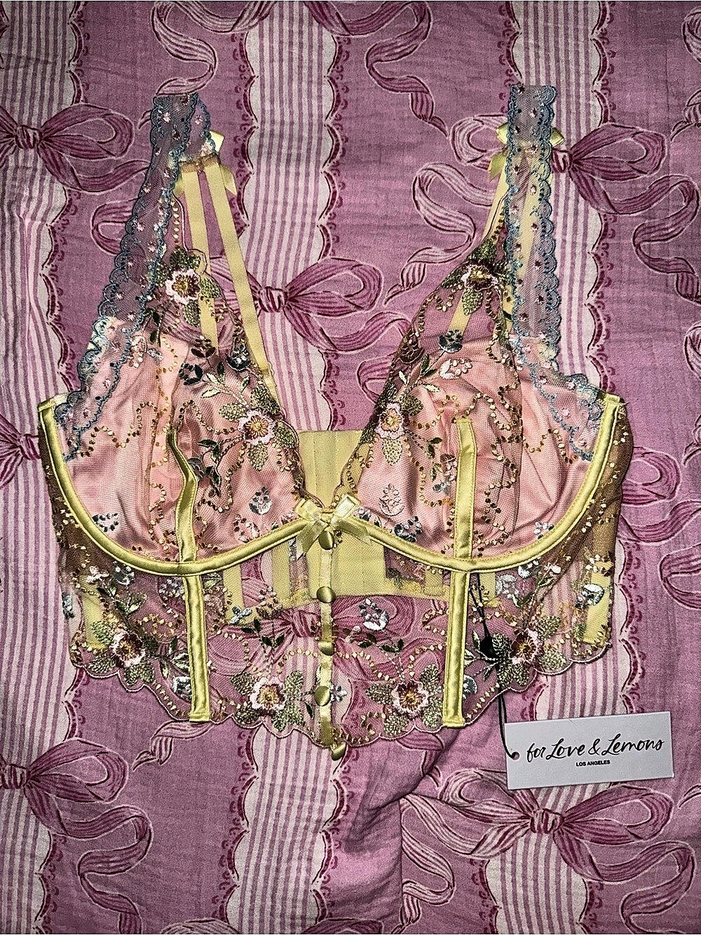 for Love & Lemons Bustier
